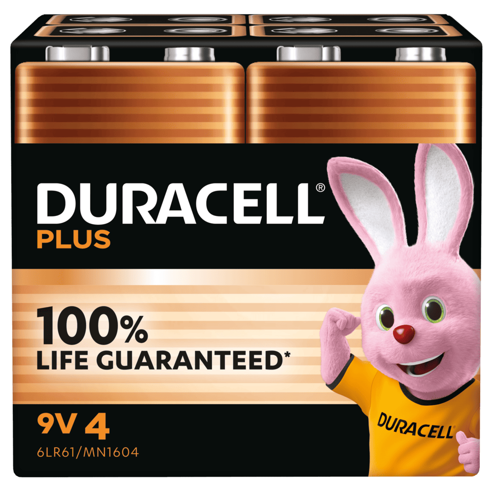 Duracell Batterie Plus NEW -9V (MN1604/6LR61) 2St.
