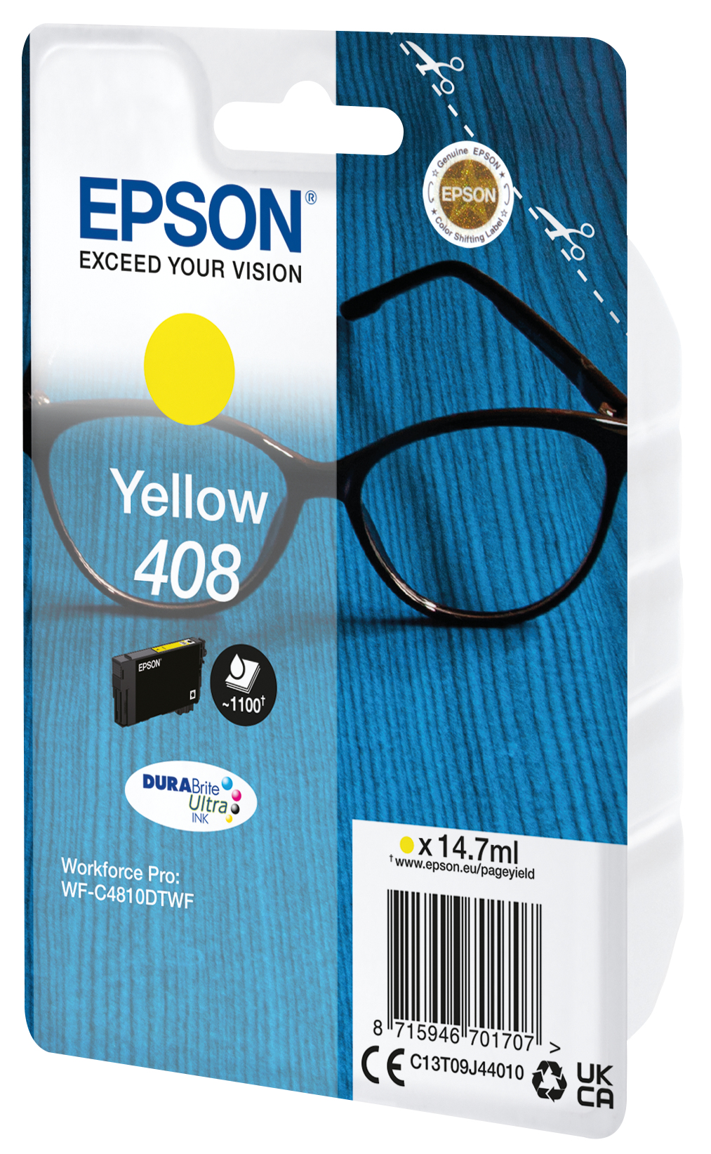 EPSON 408/T09J4 (Brille) gelb Druckerpatrone