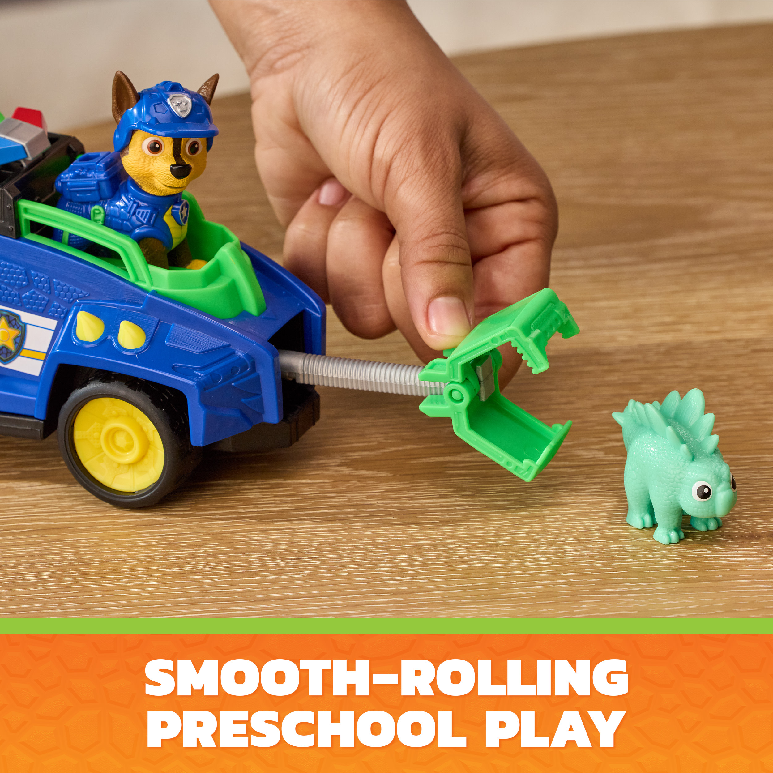 Paw Patrol: Der Dino Film - Chases Dino-Rettungs-Cruiser, Spielfahrzeug