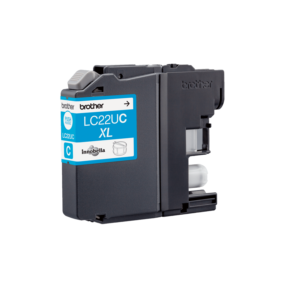LC-22UC INK CARTRIDGE CYAN F/MFC-J985DW 1200 PGS STD 24711