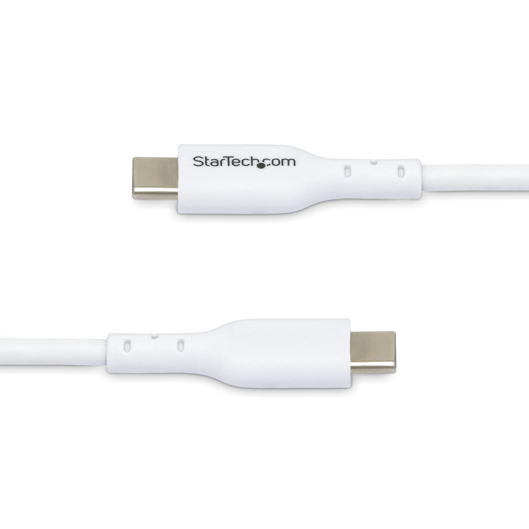 1M WHITE USB-C CHARGING CABLE 60W POWER DELIVERY M/M TYPE-C