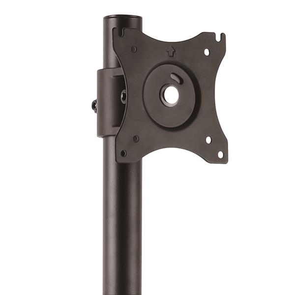 STARTECH.COM Vertikale Dual Monitorhalterung - Heavy Duty Stahl - VESA bis zu 27 Zoll - Verstellbarer zweifach Moniotrständer