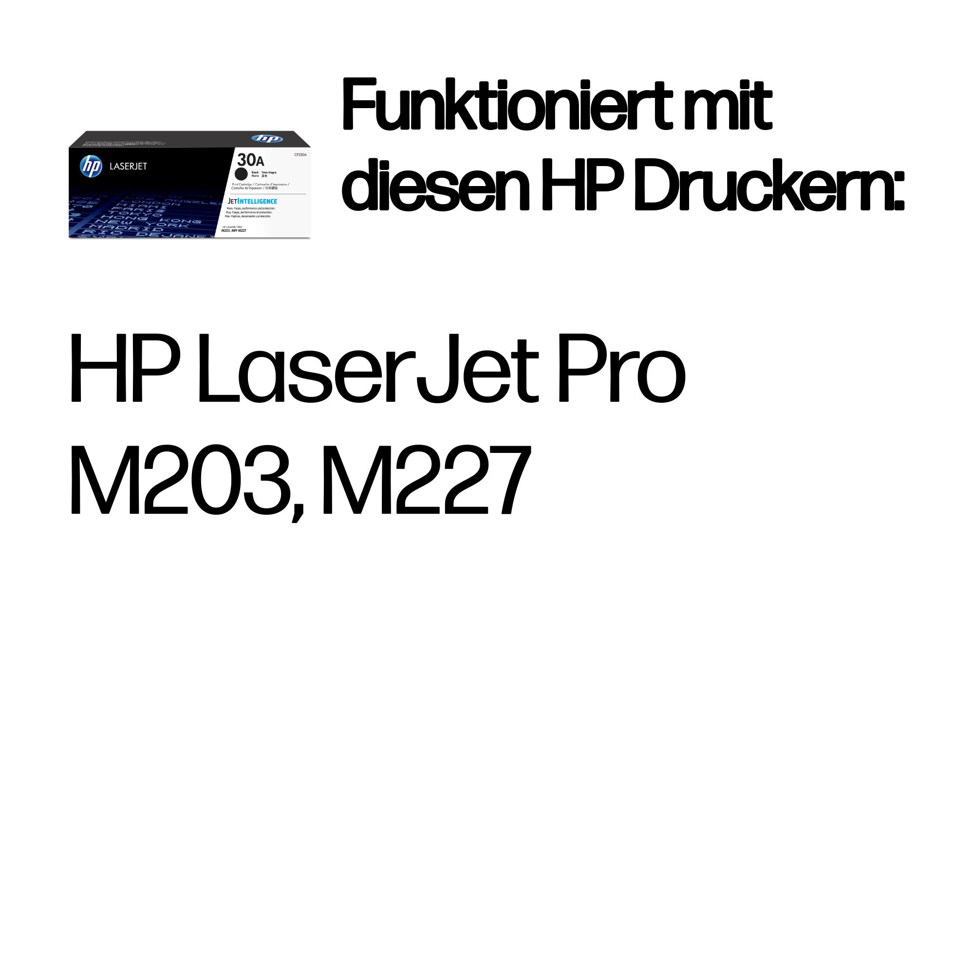 HP 30A Schwarz LaserJet Tonerpatrone