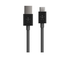 CABLE USB3.1/USB-C TO USB-A UPTO 10 GBIT/S/ 3000MA/BLACK/1M